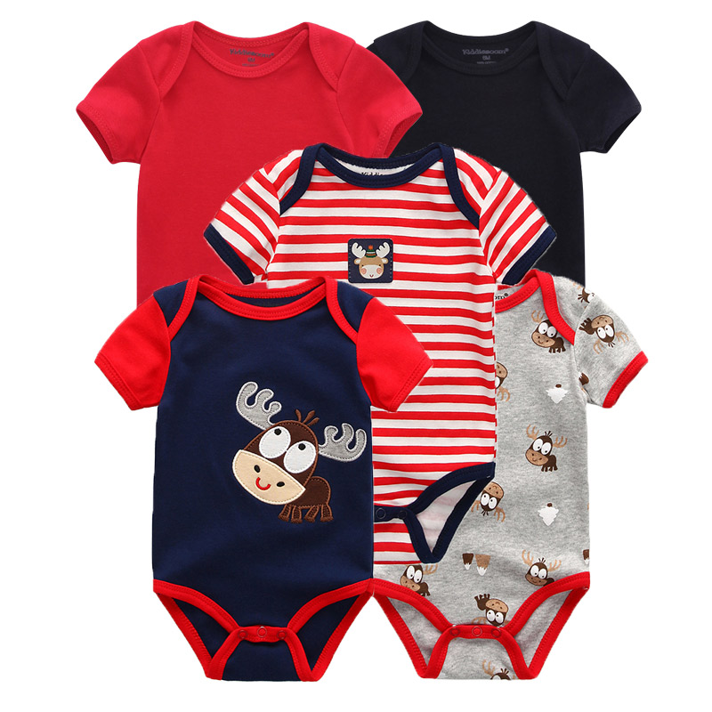 Baby Jumpsuit Daily Onesies Set (Set of 5)